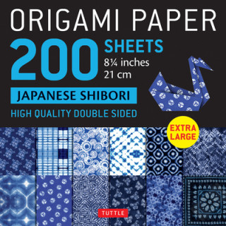 Calendar / Agendă Origami Paper 200 sheets Japanese Shibori 8 1/4" (21 cm) 