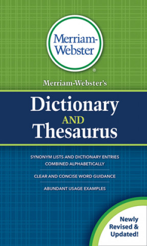Kniha Merriam-Webster's Dictionary and Thesaurus 