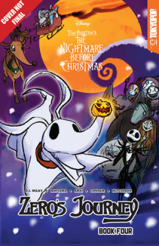 Carte Disney Manga: Tim Burton's The Nightmare Before Christmas - Zero's Journey Graphic Novel, Book 4 