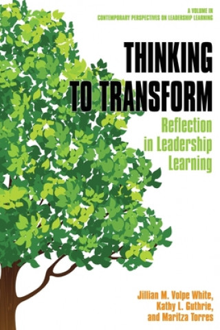 Knjiga Thinking to Transform Jillian M. Volpe Wjite