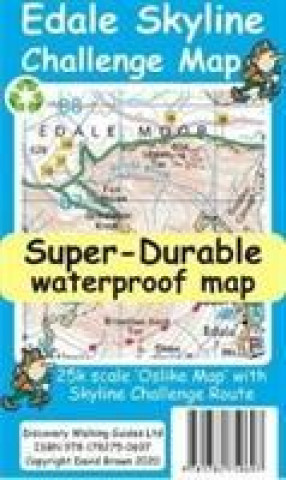 Materiale tipărite Edale Skyline Challenge Map David Brawn