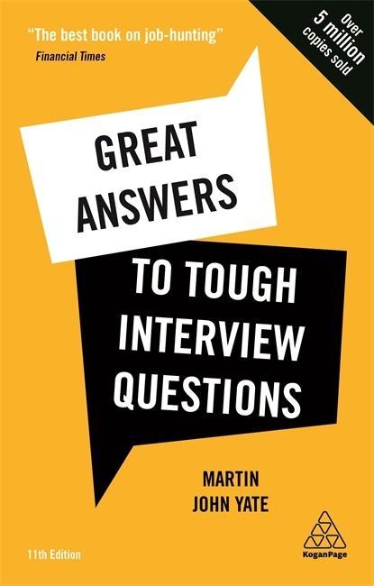 Livre Great Answers to Tough Interview Questions 