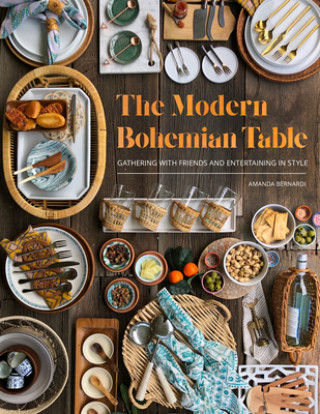 Kniha Modern Bohemian Table Amanda Bernardi