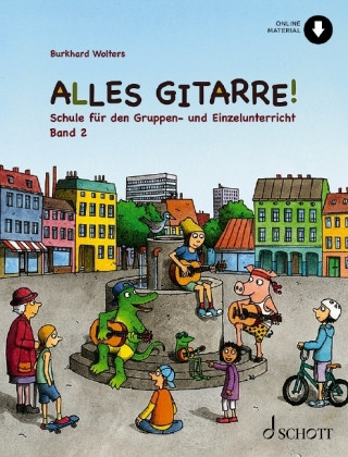 Tiskovina Alles Gitarre! 2 Burkhard Wolters