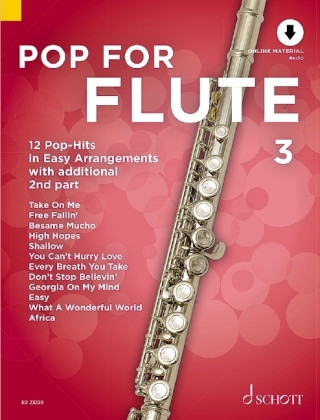Nyomtatványok Pop For Flute 3 Uwe Bye
