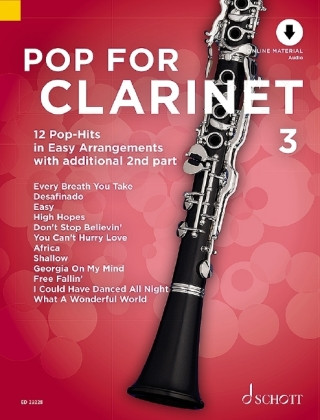 Printed items Pop For Clarinet 3 Uwe Bye