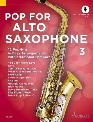 Tiskovina Pop For Saxophone 3 Uwe Bye