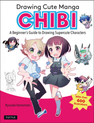 Книга Drawing Cute Manga Chibi Tsubura Kadomaru