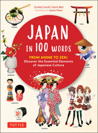 Kniha Japan in 100 Words Gavin Blair