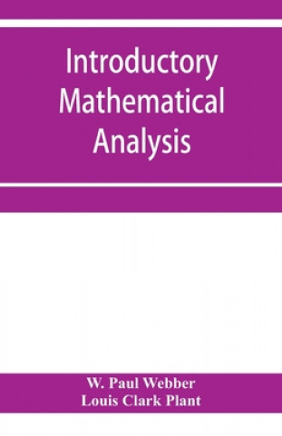 Book Introductory mathematical analysis Louis Clark Plant