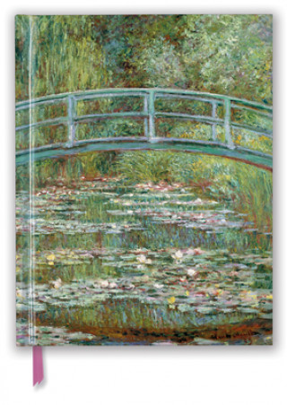 Kalendář/Diář Claude Monet: Bridge over a Pond for Water Lilies (Blank Sketch Book) 