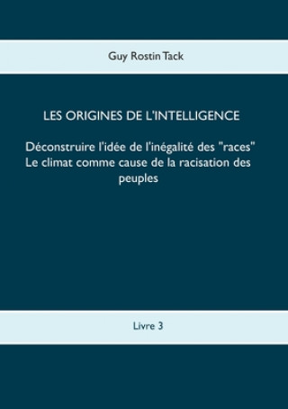 Kniha Les origines de l'intelligence 