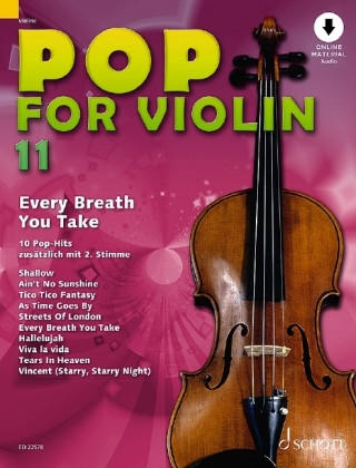 Drucksachen Pop for Violin. Bd.11 Michael Zlanabitnig