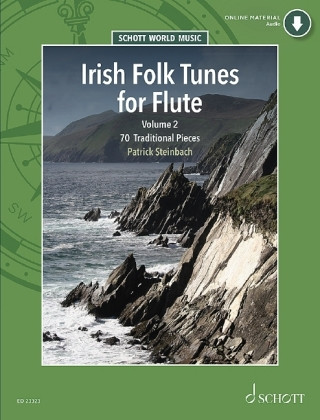 Tlačovina Irish Folk Tunes for Flute Patrick Steinbach