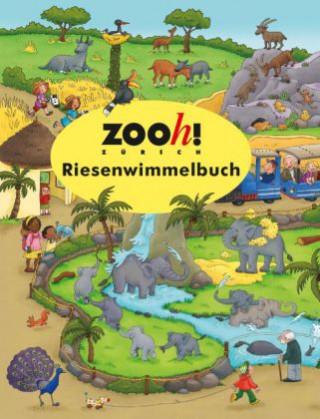 Livre Zoo Zürich Riesenwimmelbuch 