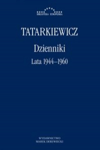 Kniha Dzienniki Lata 1944-1960 Tatarkiewicz Władysław