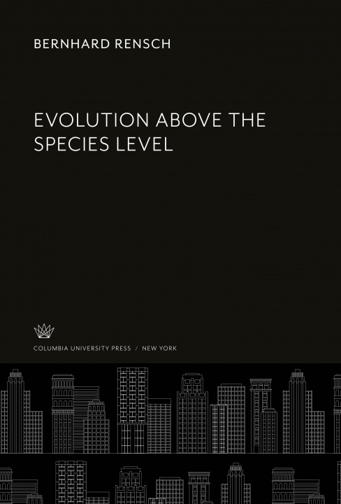 Knjiga Evolution Above the Species Level 
