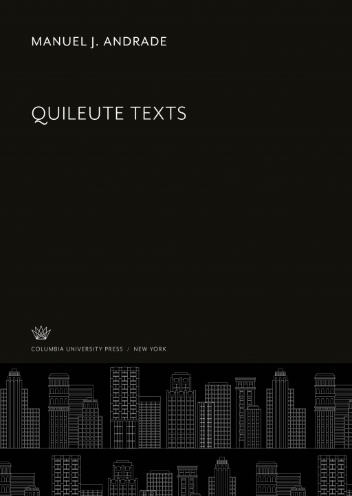 Könyv Quileute Texts 