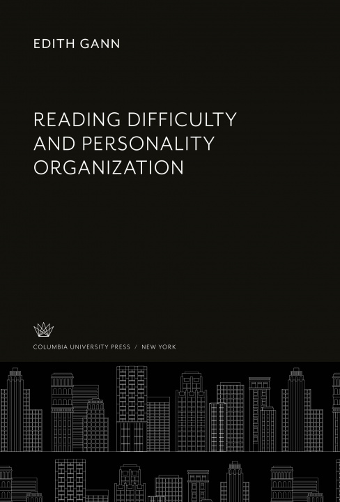 Knjiga Reading Difficulty and Personality Organization 