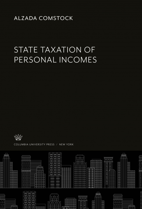 Knjiga State Taxation of Personal Incomes 