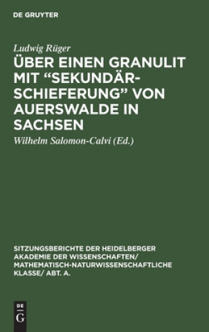 Carte UEber Einen Granulit Mit "Sekundarschieferung" Von Auerswalde in Sachsen 