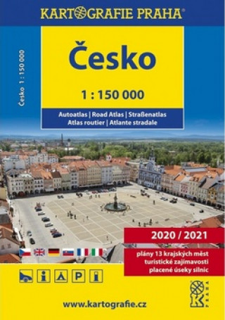 Materiale tipărite Česko autoatlas 1 : 150 000 