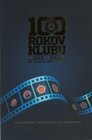 Könyv 100 rokov klubu 1919-2019 /DVD filmový dokument/ 