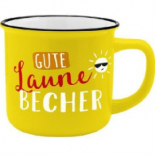 Hra/Hračka Gruss und Co 45786 Becher Gute Laune, New Bone China Porzellan, 35 cl 