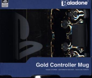 Gioco/giocattolo Playstation Dual Shock4 Controller Becher (gold) 