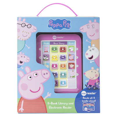 Knjiga Peppa Pig: Me Reader 8-Book Library and Electronic Reader Sound Book Set Pi Kids