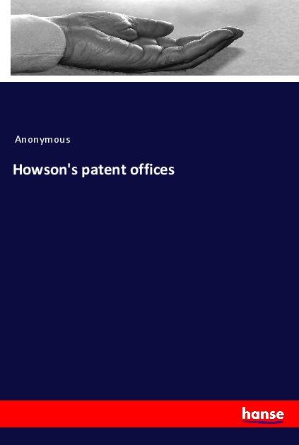 Knjiga Howson's patent offices 