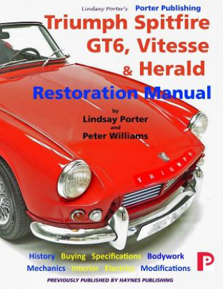 Könyv Triumph Spitfire, GT6, Vitesse & Herald Restoration Manual Peter Williams