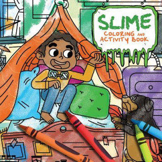 Livre Slime Coloring and Activity Book Ashia Ervin