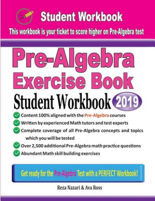 Knjiga Pre-Algebra Exercise Book: Student Workbook Ava Ross