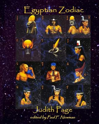 Kniha Egyptian Zodiac Judith Page