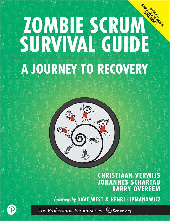 Książka Zombie Scrum Survival Guide Christiaan Verwijs