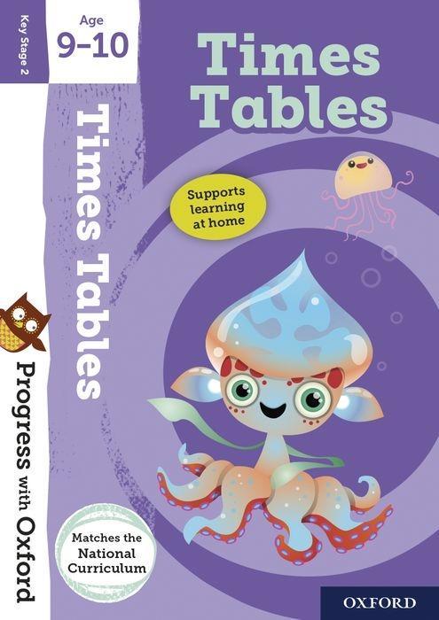 Carte Progress with Oxford:: Times Tables Age 9-10 Fiona Tomlinson