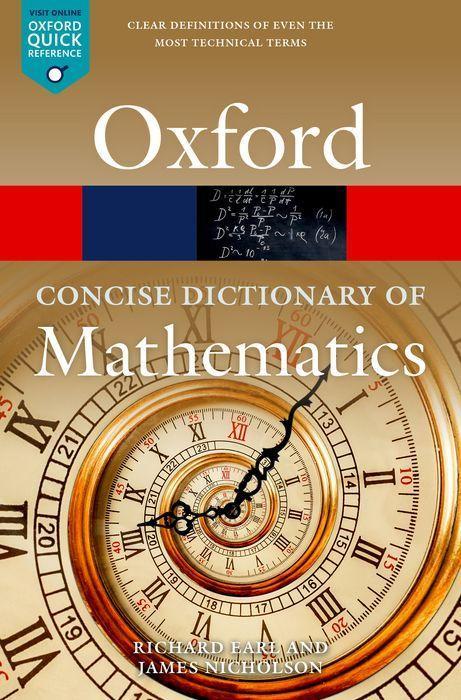 Book Concise Oxford Dictionary of Mathematics James Nicholson