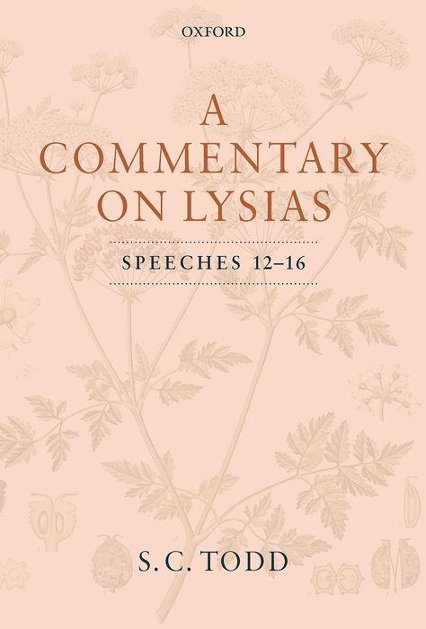 Βιβλίο Commentary on Lysias, Speeches 12-16 Todd