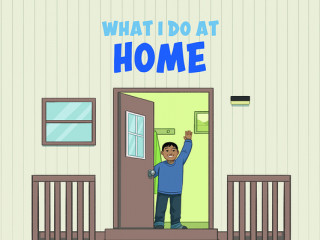 Kniha What I Do at Home Arvaaq Press