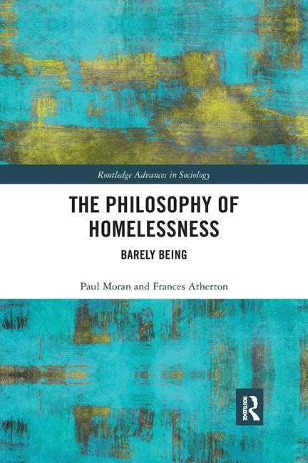 Kniha Philosophy of Homelessness Paul Moran