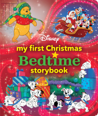 Книга My First Disney Christmas Bedtime Storybook 