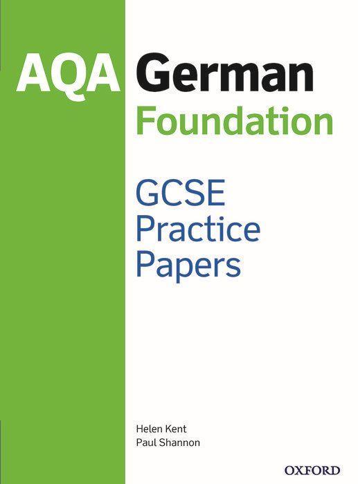 Book AQA GCSE German Foundation Practice Papers HEATHER MURPHY