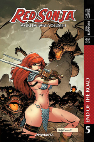 Kniha Red Sonja Worlds Away Vol 05 End of Road Amy Chu