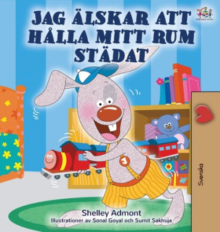 Kniha I Love to Keep My Room Clean (Swedish Children's Book) Kidkiddos Books