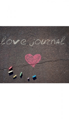 Livre Love chalk valentine's blank journal SIR MICHAEL HUHN