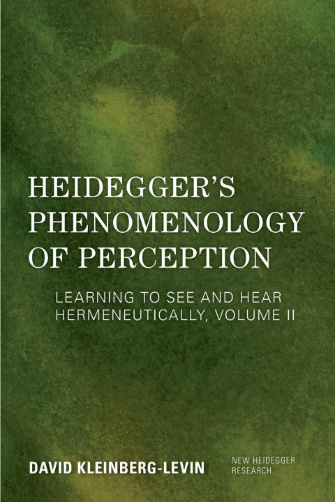 Książka HEIDEGGERS PHENOMENOLOGY OF PEPB 