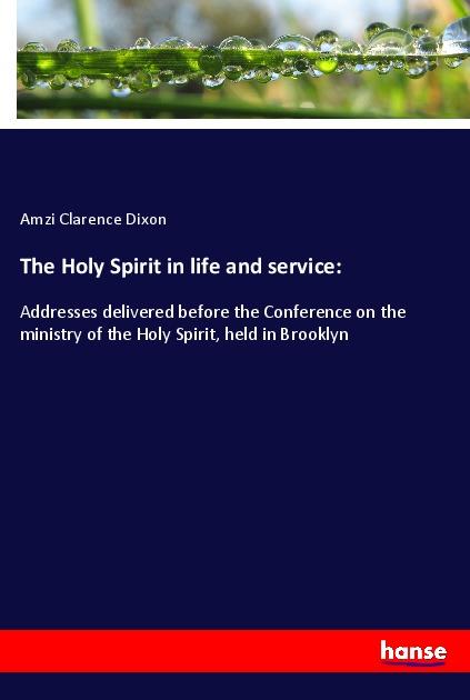 Book The Holy Spirit in life and service: 