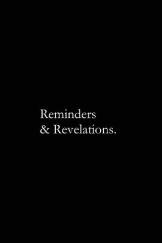 Kniha Reminders & Revelations Anthony Jones