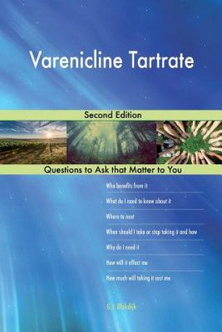 Kniha Varenicline Tartrate; Second Edition G J Blokdijk